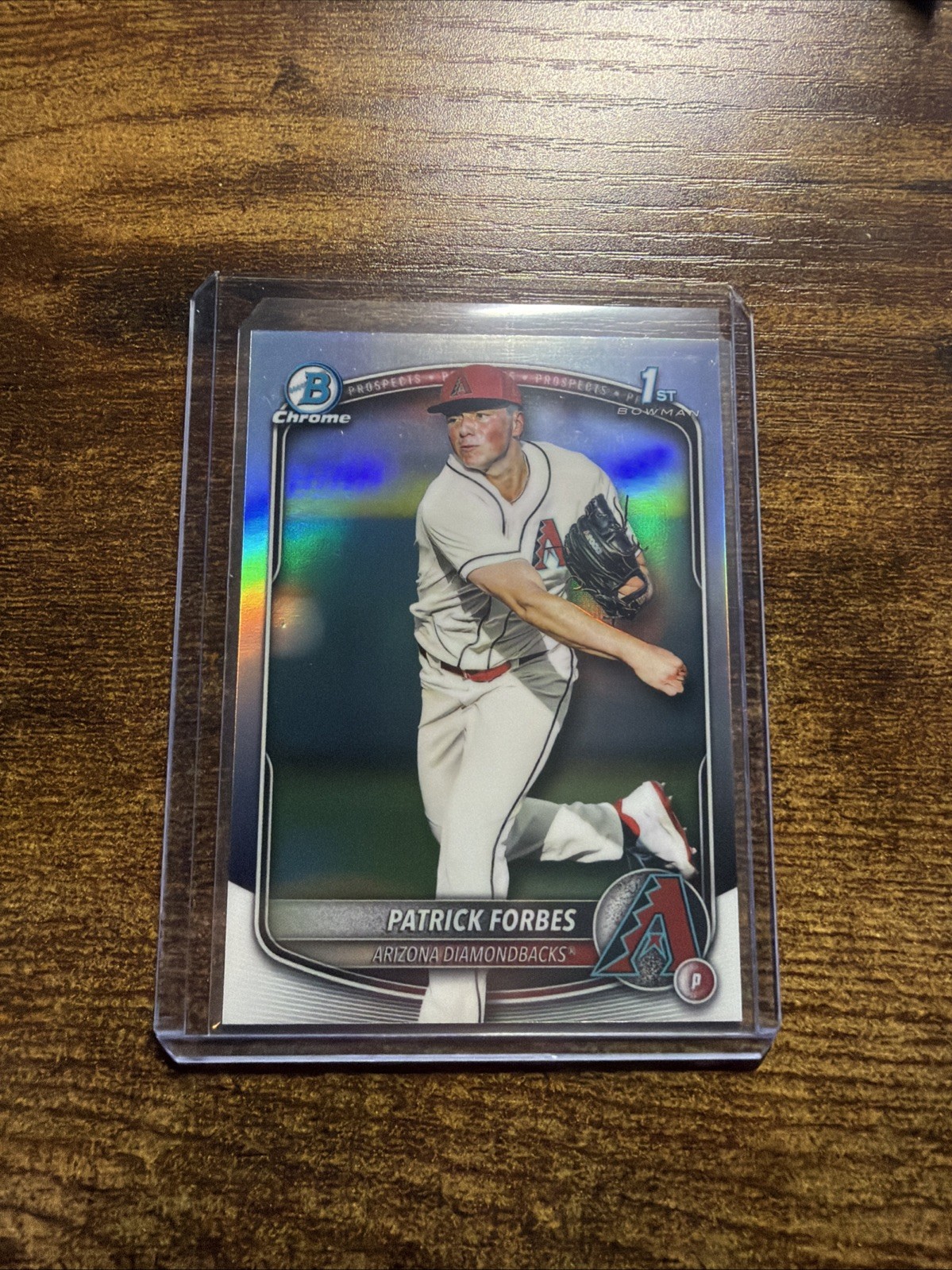 PATRICK FORBES BDC-89!! 2025 BOWMAN DRAFT 1ST BOWMAN CHROME REFRACTOR