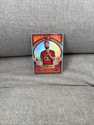2025-26 Topps Merlin Chrome Premier League Bruno Fernandes Merlin Speaks United