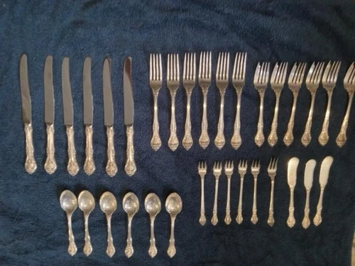 King Edward by Gorham Sterling Silver Flatware 33 Piece