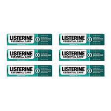 Listerine Essential Care Toothpaste, Bad Breath Treatment, Cavity Prevention, Fl
