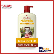 Old Spice Body Wash Shea Butter 30 fl oz Moisturizing Men All Skin Types
