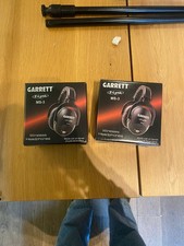 Garrett Z-Lynk MS-3 Wireless Headphones (Metal Detecting) - New Condition