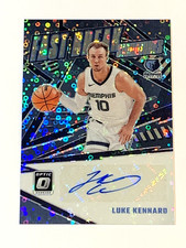 Luke Kennard,  2023 Panini Optic Fast Break Signatures Disco, Card#FBS-KEN