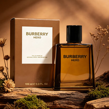 Burberry Hero by Burberry 3.3 oz/100 ml Eau de Parfum Spray for Men NEW SEALED