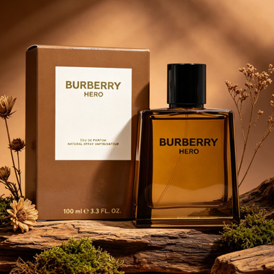 Burberry Hero by Burberry 3.3 oz/100 ml Eau de Parfum Spray for Men NEW SEALED