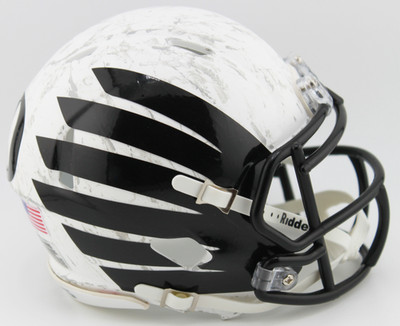 2025 Oregon Ducks Custom Riddell Mini Helmet vs Rutgers