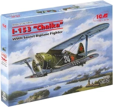 ICM 1:72 - I-153 Chaika WWII Soviet Biplane Fighter