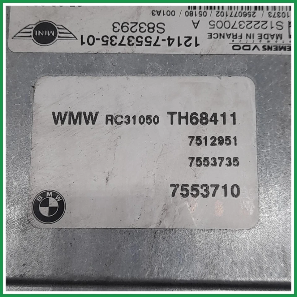 Centralina Iniezione Siemens S1022237005 Mini Mini Cooper R50 1214-75583735-01 2 - Immagine 4 di 4