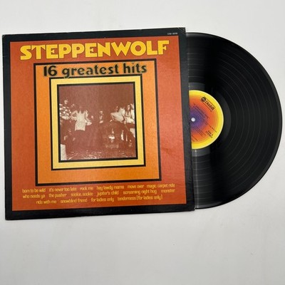 Steppenwolf 16 Greatest Hits Vinyl LP VG+ ABC DSX-50135 Born To Be Wild