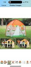 Homfu Kids Play Tent Outdoor Indoor Playhouse for Children Tents Toddler Flower
