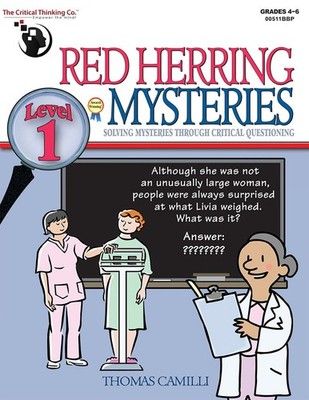Red Herring Mysteries Level 1 Workbook - Solving Mysteries thr...