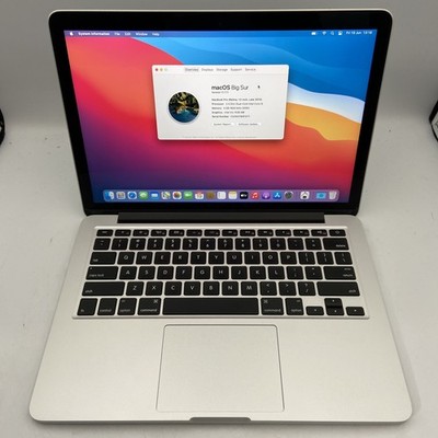 MacBook Pro 13'' Late 2013 Intel i5 4258U @ 2.4GHz 4GB RAM 128GB SSD MacOS