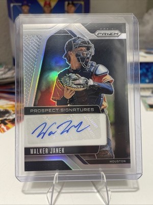 2025 Panini Prizm - Prospect Signatures Walker Janek, Walker Janek #PS-WJ 