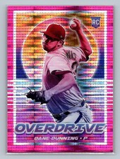 2021 Panini Chronicles - Overdrive Dane Dunning #16 Pink Pulsar (RC)