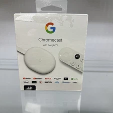 Google Chromecast TV 4K Streaming Device - Sealed