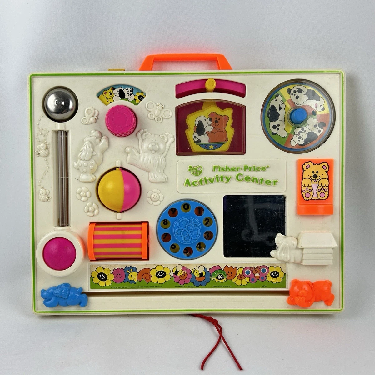 Tableau D'activités Vintage Fisher Price 1973 - Jeu éducatif - Bon état