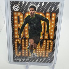 2025-26 Topps UEFA Divine Mukasa Born Champ RC Rookie Manchester City BC-2