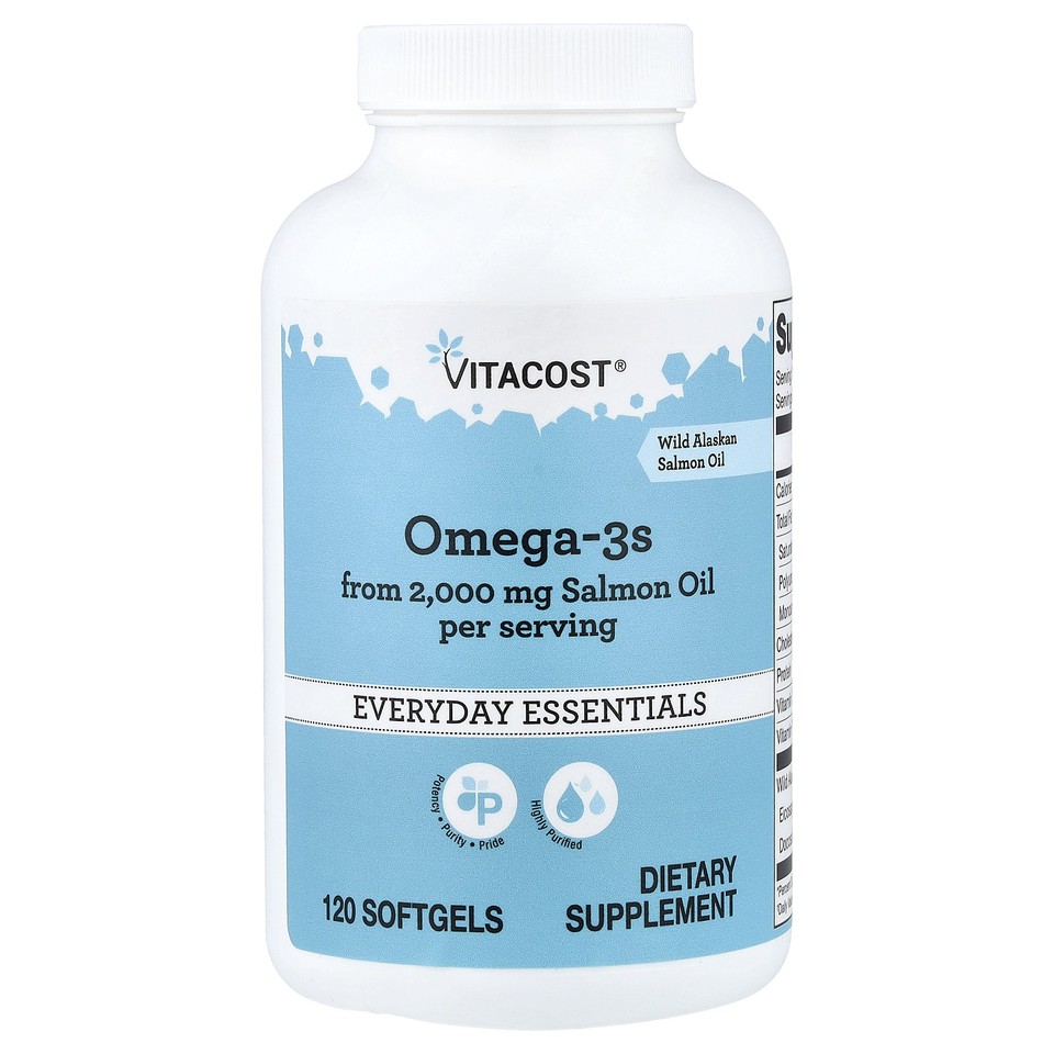 Everyday Essentials, Omega-3s, 120 Softgels