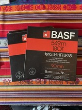 BASF Tonband LP35 Ferro LH HiFi 90 Min 549m Langspielband 18cm