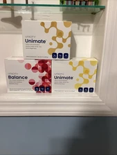 NEW Unicity Unimate LEMON 60 Pkt And Balance 30 Pkt - 2027 SEALED