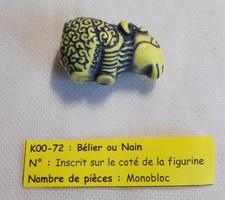 Kinder - Double face - Bélier ou Nain - K00 72 - sans BPZ