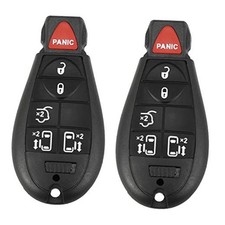 2pcs 433Mhz M3N5WY783X Replacement Keyless Entry Remote Car Key Fob for Dodge