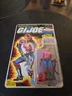 Vintage 1986 GI G.I. Joe Zarana Earrings Variant Full SIZE Cardback File Card