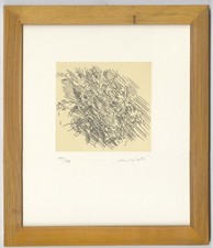 MORLOTTI  ENNIO   ALBERO - 1984 -2 - ACQUAFORTE CON CORNICE - VECCHIANTICO AB