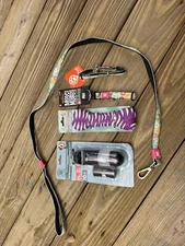 Max & Molly Dog Collar & Leash Set  donut ID Tag, 11-17" Small, 4 Ft bone bags