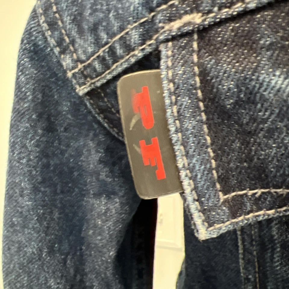 Chaqueta vaquera vintage Phat Farm Y2K ropa de calle para mujer pequeña usada en excelente estado rara Foto 4 de 4