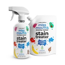 Miss Mouth's Messy Eater Stain Treater - 16oz Spray and 16oz Refill Pouch