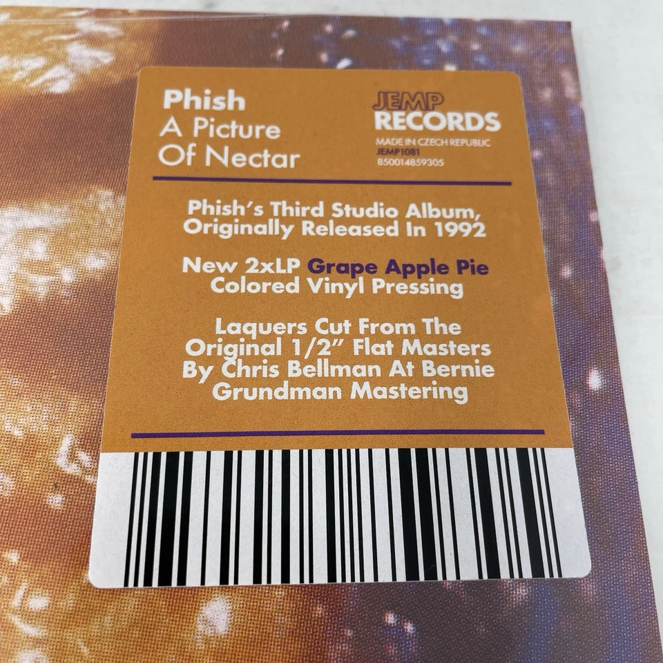 PHISH A Picture of Nectar Limited Edition 2LP Grape Apple Pie Vinyl *Read* - Image 2 of 4