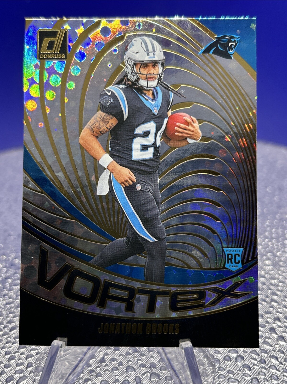 2024 Panini Donruss - Vortex #VOR-JBS Jonathon Brooks (RC)