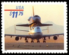 Space Shuttle 11.75 Express Mail Single Postage Stamp Scott 3262