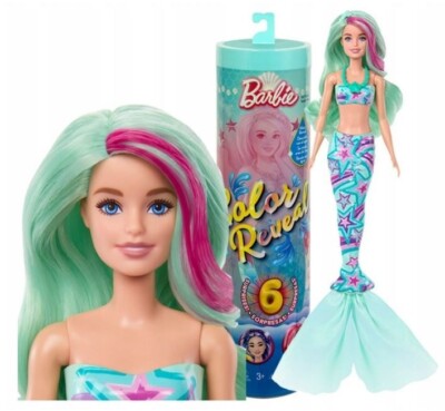 Hair Mermaid Doll Barbie Sirene Annee 90 Barbie Cheveux De Sirène