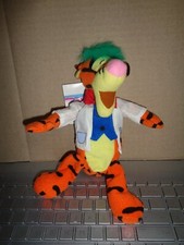 Disney Holiday Winnie the Pooh Bean Bag Plush 9   MAD SCIENTIST TIGGER