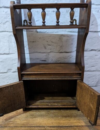 Vintage Apprentice Piece wood dresser cabinet shelf - Picture 2 of 7