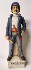 SUPER RARE LIONSTONE  RIVERBOAT CAPTAIN WHISKY WHISKEY BOTTLE DECANTER (empty)