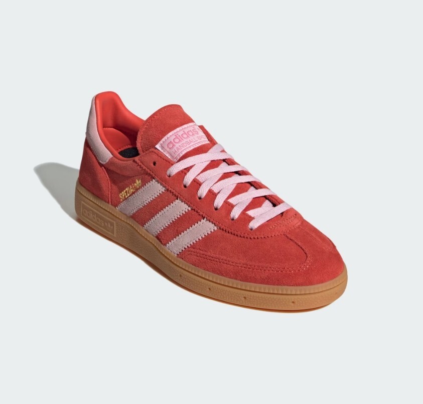New Adidas Women's Handball Spezial Shoes - Bright Red/ Pink (IE5894) image 4
