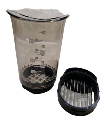 Cut-N-Cup Egg Vegetable Nut Slicer Chopper Hand Held Small Food Cutter Dicer