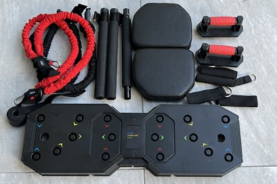 4 in 1 Multi-Function Folding Push  Workout Up Board Set with Pull Rope
