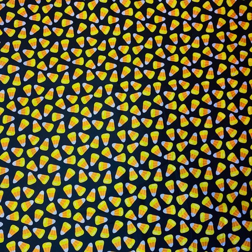 Halloween Fabric Candy Corn RTC Fabrics 71" X 44" - 第 1/4 張圖片