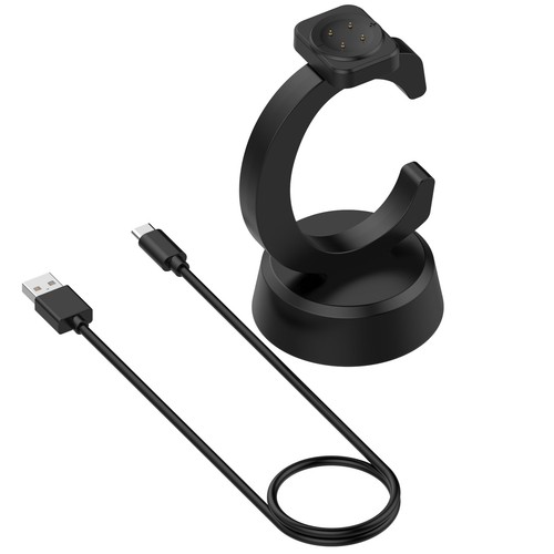 Charging Stand + Cable For Google Pixel Watch 3/2 Fitbit ace LTE/Versa 4/3/2/1 - Picture 15 of 18