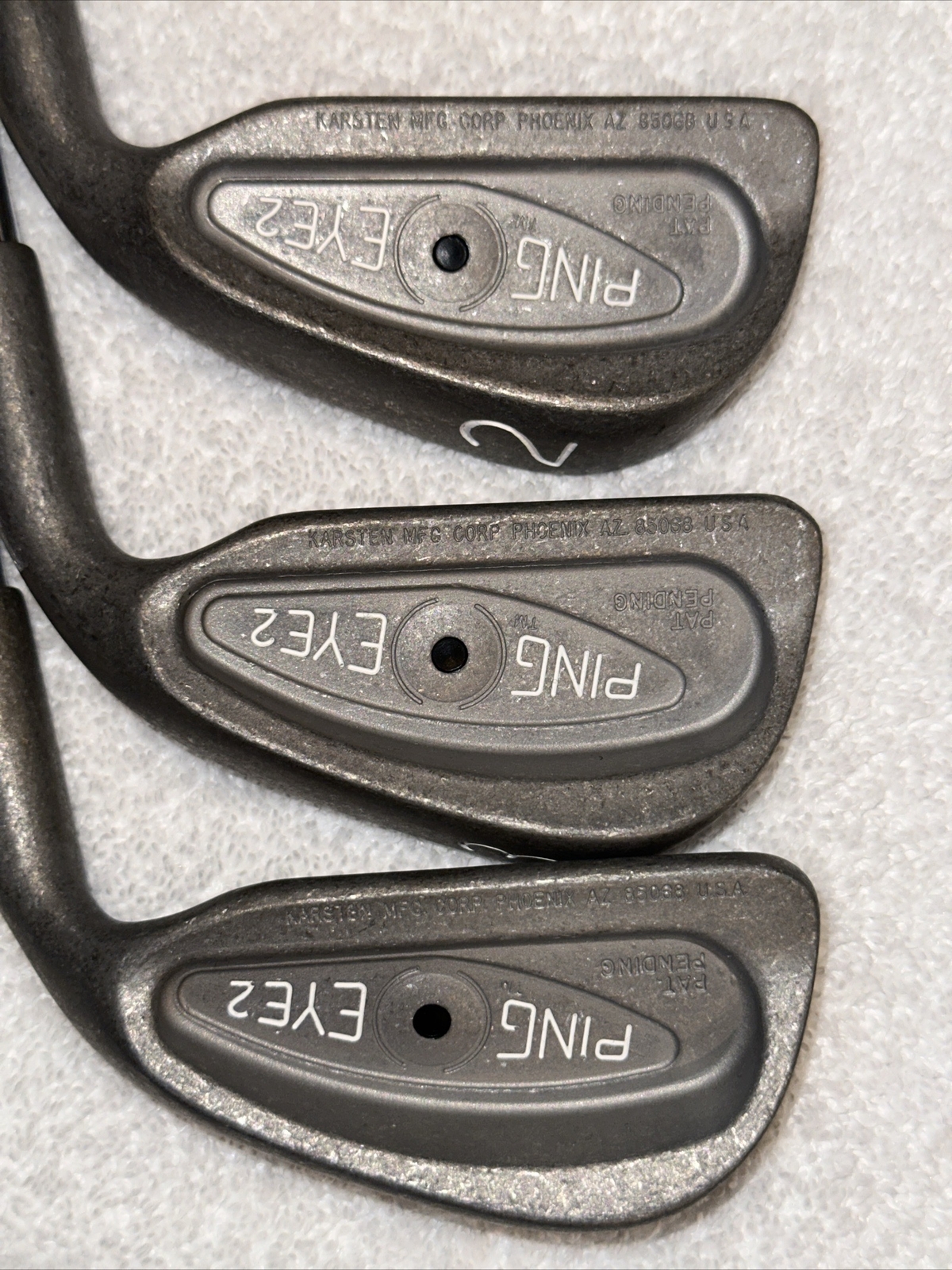 PING EYE 2 Iron Set Black Dot eBay