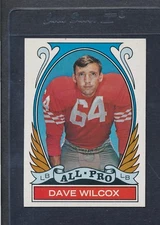 1972 Topps #282 Dave Wilcox All-Pro NM/MT *523