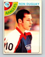 1978-79 O-Pee-Chee #177 Ron Duguay  RC Rookie Rangers V23378