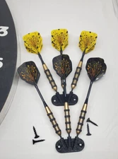 Set of 2 Dart Set Holder Rack Wall Mount display Includes Hardware