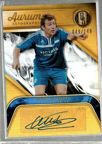 2019-20 Panini FIFA Gold Standard Aurum #27 Marc Wilmots Auto /149
