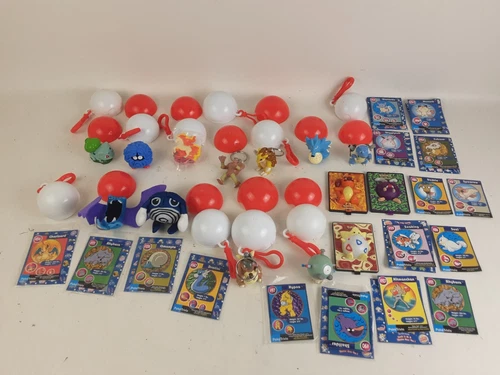 11 Pokemon Keychain, Spinners & Plushie Burger King 1999