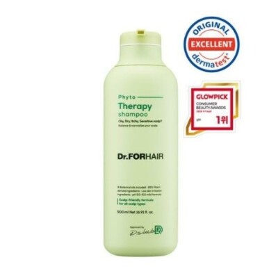 DR.FORHAIR Phyto Therapy Shampoo 500ml Scalp Solution Shampoo pH-balance Shampoo